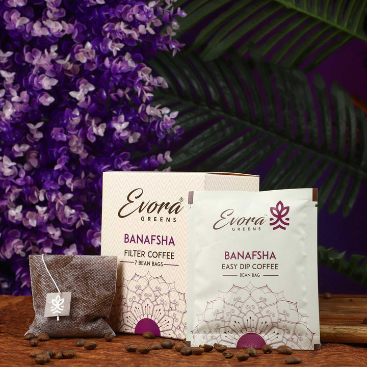 Banafsha Easy Dip Filter Coffee (7 Dip Bags) - Evora Greens