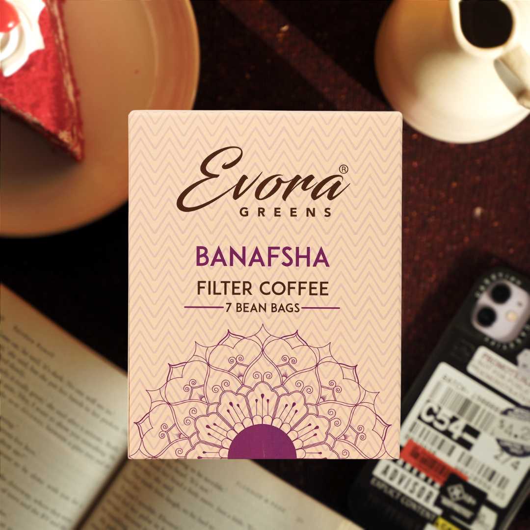 Banafsha Easy Dip Filter Coffee (7 Dip Bags) - Evora Greens