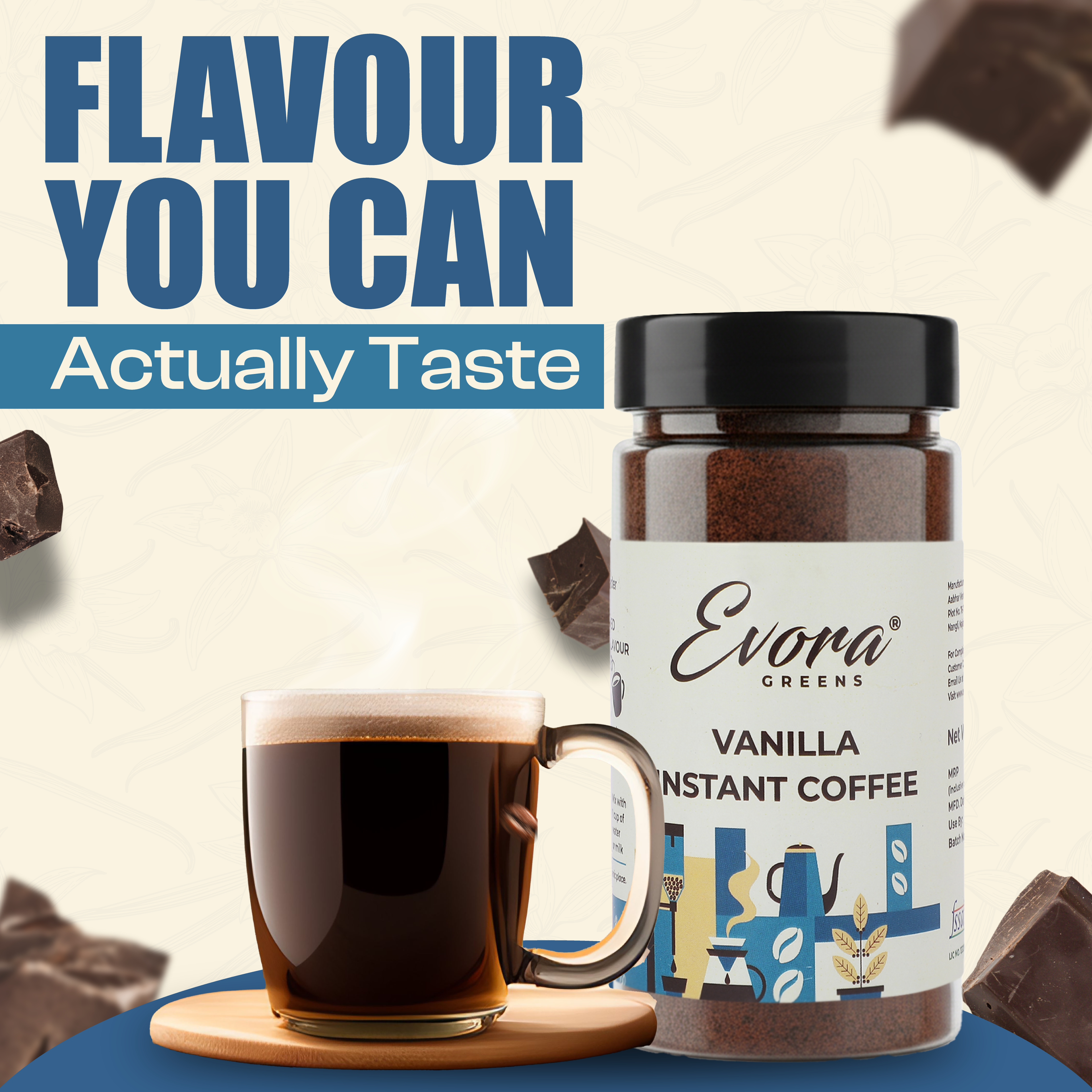 Vanilla Instant Coffee 50 G